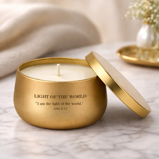 THE LIGHT OF THE WORLD CANDLE