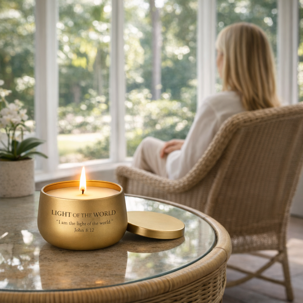THE LIGHT OF THE WORLD CANDLE