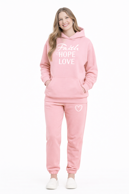 Faith, Hope, Love Jogger Suit