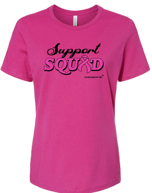 Support Squad – Living Brave TBC™ Tee