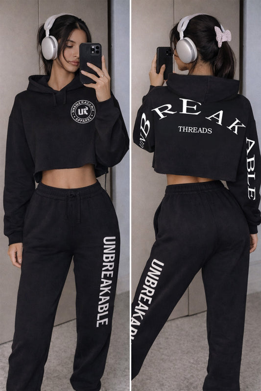 Unbreakable Threads Cropped Hoodie