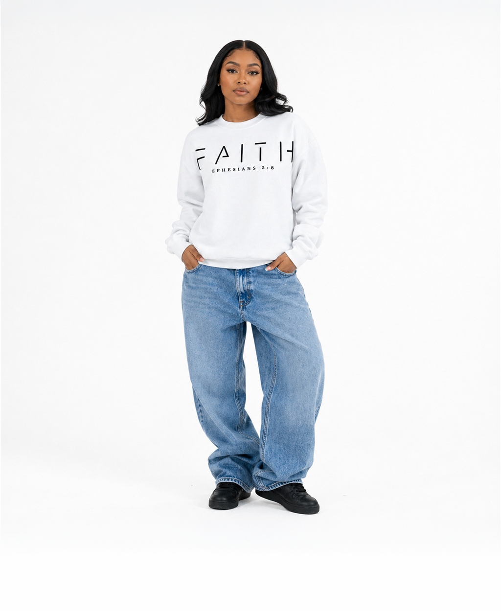 FAITH Sweatshirt– Ephesians 2:8