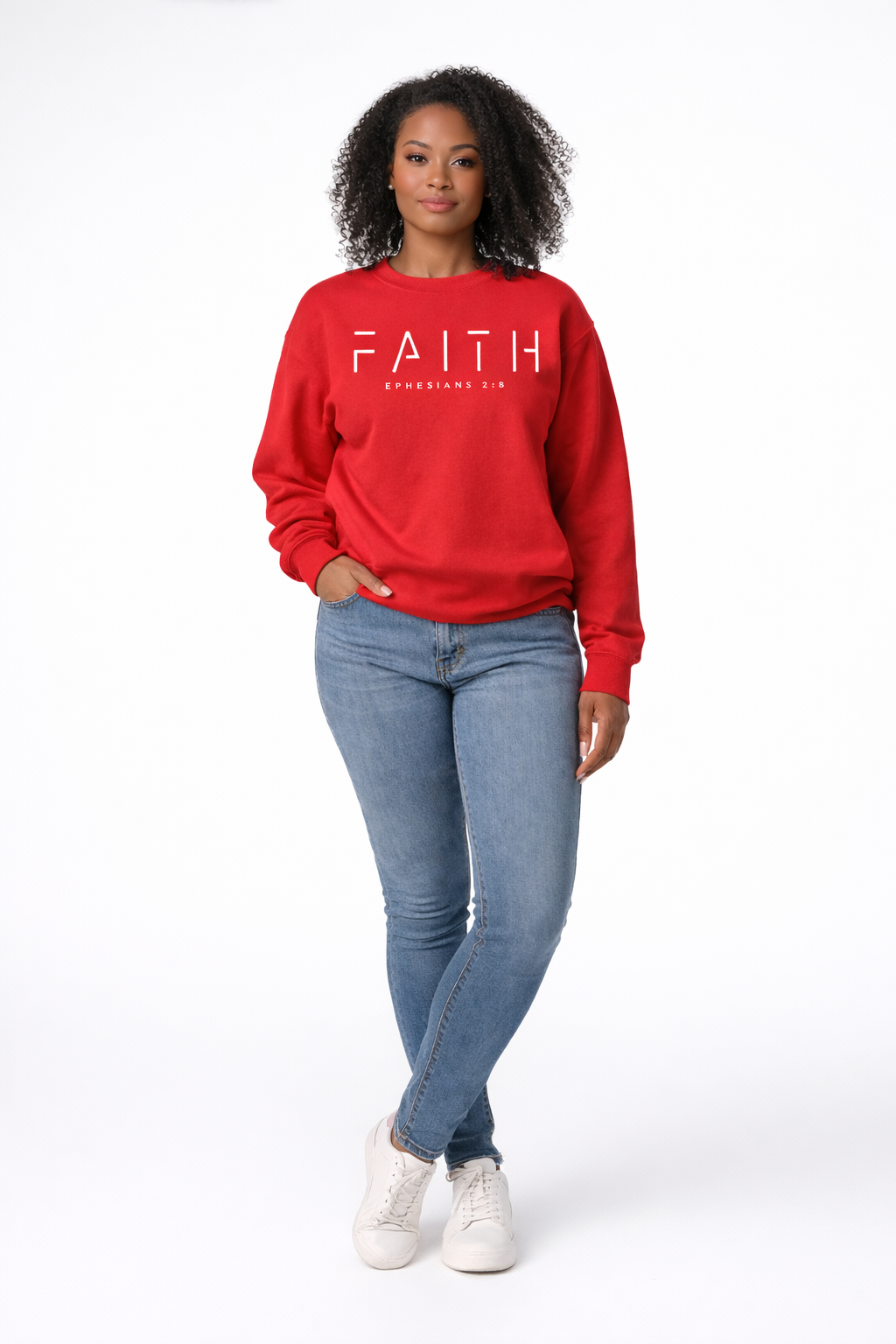 FAITH Sweatshirt– Ephesians 2:8