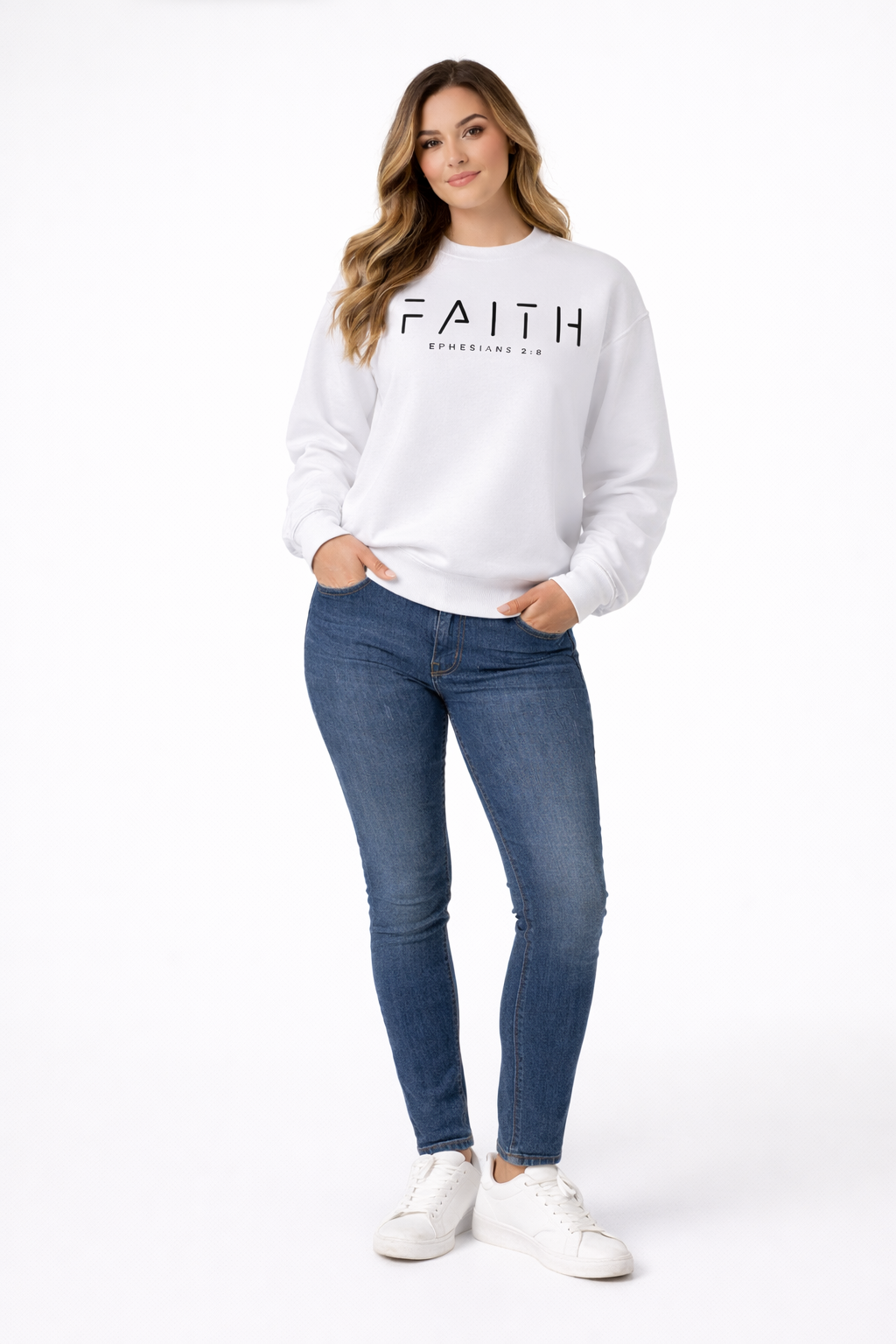 FAITH Sweatshirt– Ephesians 2:8